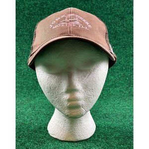 John Deere Moline Idaho Brown/Pink Adjustable‎ Mesh Hat/Cap Womens